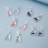 Quirky Goldfish Earrings: Creative Koi In Transparent Water Bag