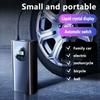Rechargeable Precision Car Tyre Inflator with LCD Display Portable Air Pump for 12V Motorcycle/Bike/Ball Electric Air Compressor