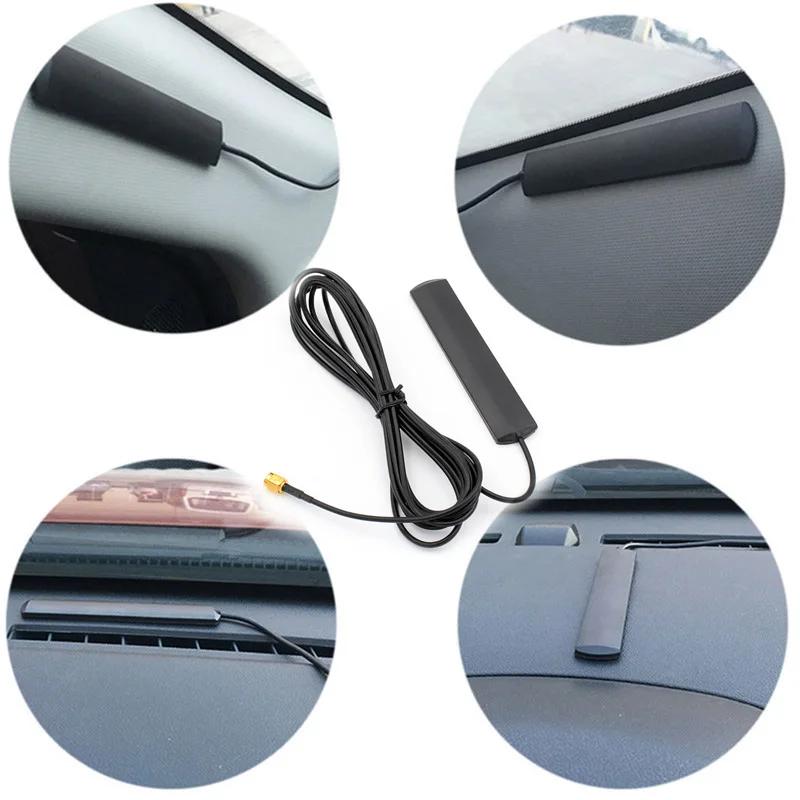 Car Navigation Wifi Antenna FM Antenna Front Windscreen Car Radio Patch High Gain 5dBi Patch RF Coaxial Connection Cable