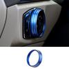 Для Ford Mondeo Fusion 2013-20 Кнопка управления функциями Отделка кнопки Синий Алюминий