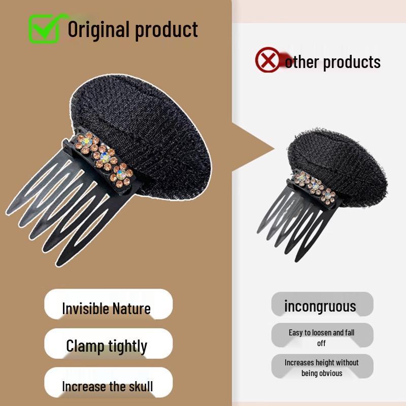 Невидимая накладка-челка для женщин - Заколка для лба и лифтинг корней волос