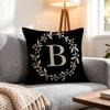 Pattern Monogram Cushion Cover Pcs Decorative Covers Soft Cushion Case for Sofa Couch Decor x x Pillowcases