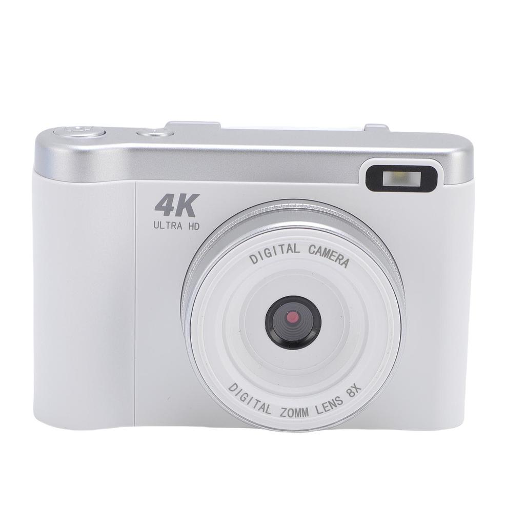 1080P 12MP Digital Camera Auto Focus Vlog Camera with 2.8 Inch 180 Degree Flip Screen 8X Digital Zoom Anti Shake for