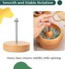 Bead Spinner for Jewelry Making, Effortless Rotating Wooden Clay Bead Spinner, Beading Supplies for Making Waist,Bracelets, Necklace