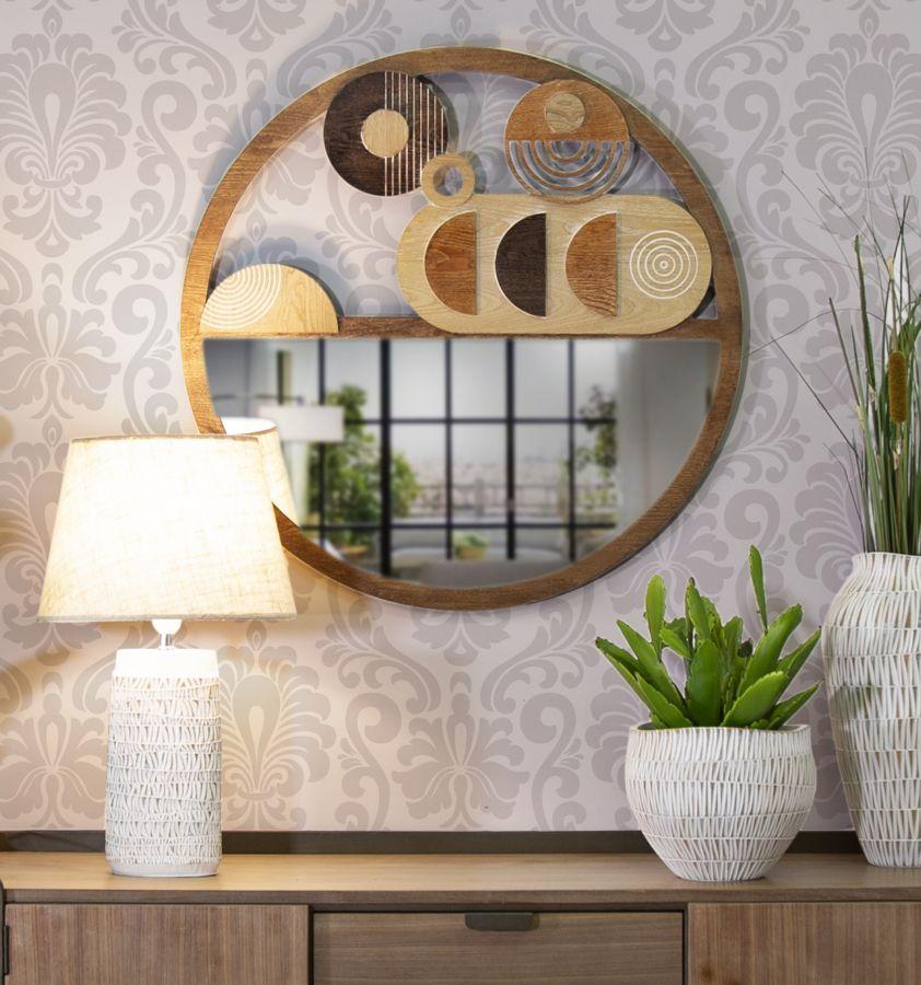 Настенное зеркало Блок См Ø 80X3