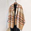 Tassels Thickened Scarfs In Autumn And Winter, With A Loose Shawl, A Sense Of Luxury, A Travel Cape Woman