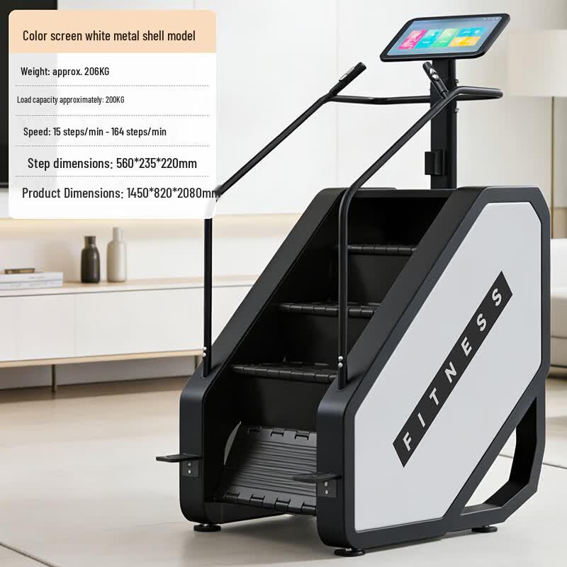 Yueji Hu Commercial Stair Climber with Touch Screen