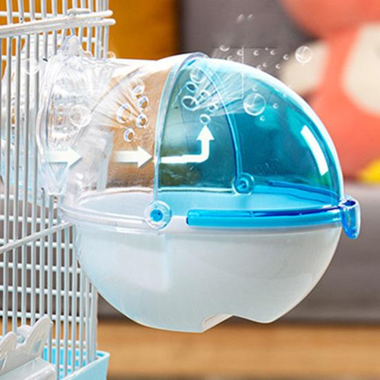 Ванная комната для хомяка Удобная эффективная пластиковая внешняя ванная комната для хомяка для домашних животных для дома