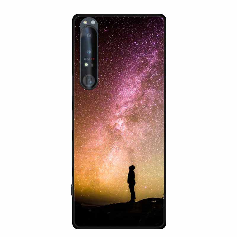 Крутой силиконовый чехол для Sony Xperia 1 V Чехол с принтом Модный мягкий задний чехол для Sony Xperia 1V Чехол Защитные мультяшные оболочки