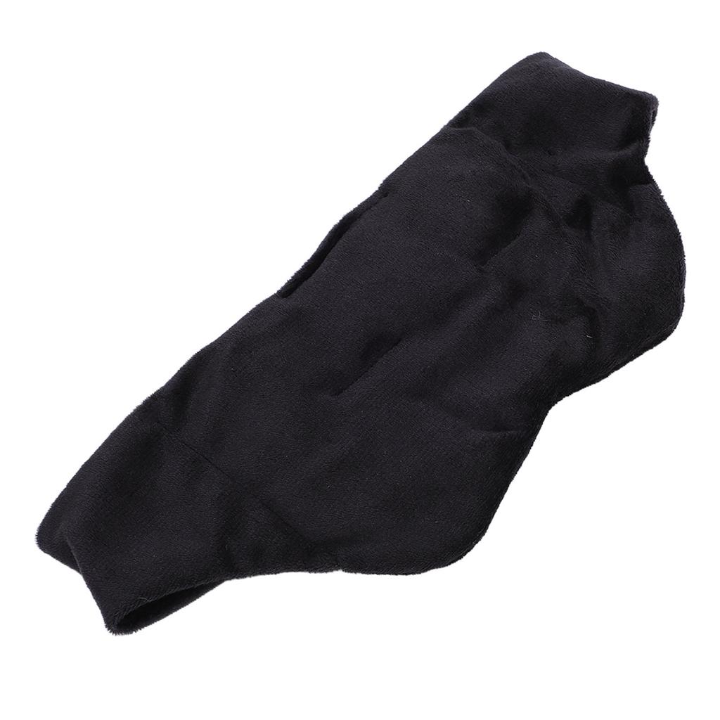Sleeping Eye Cover Soft Comfortable Weighted Eye Cover Hook and   Fastener Closure for Nighttime