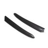 Carbon Fiber ABS Front Bumper Upper Grill Moulding Trim For Fiat 500 2016-2024