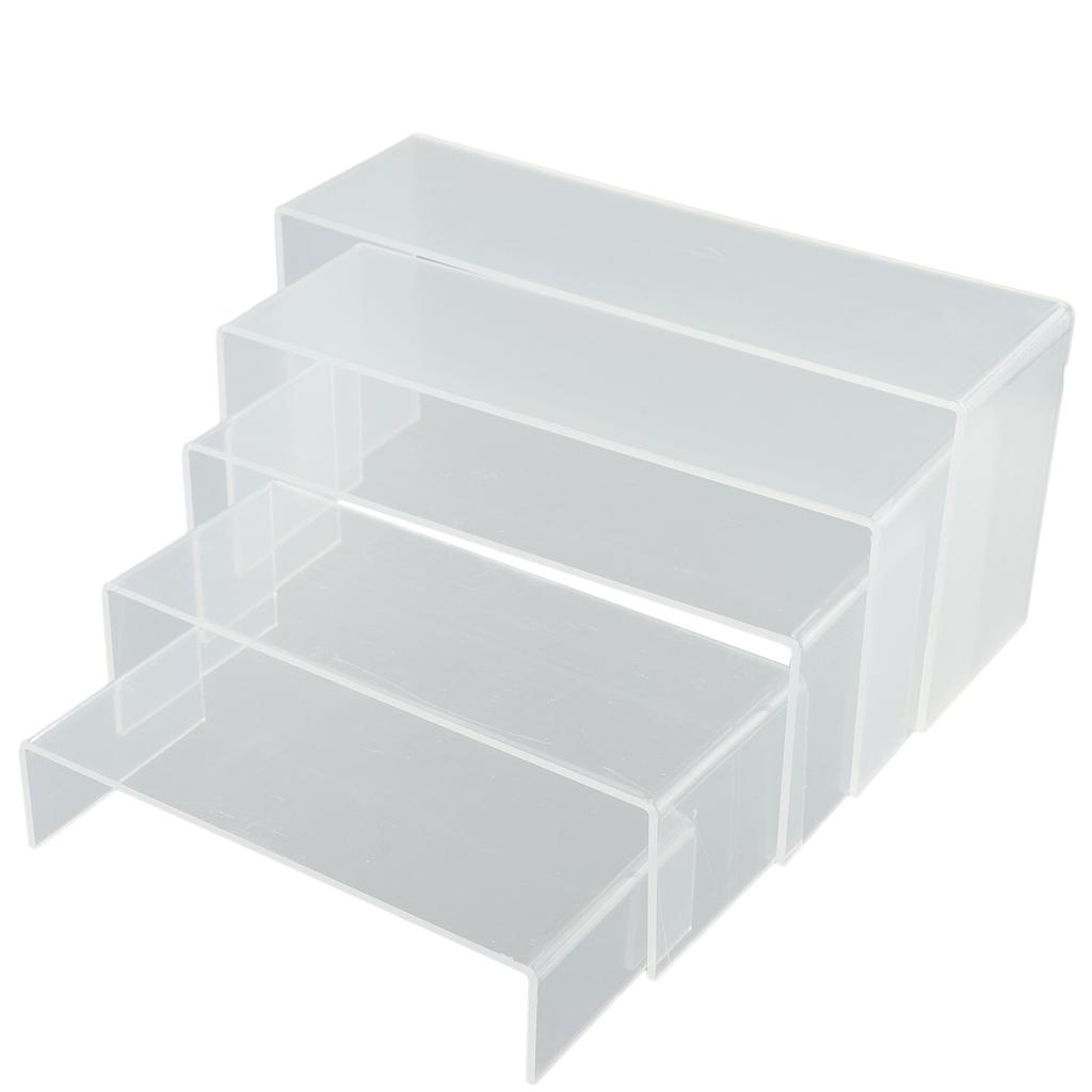 5 шт. Прозрачные акриловые торговые подставки-постаменты 18см-26см 4мм