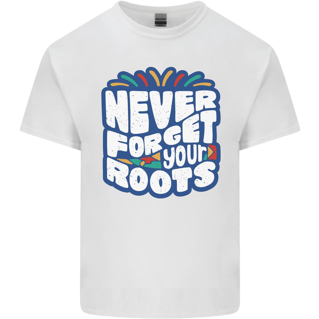 Never Forget Your Roots African Black Lives Matter Unisexs Light Cotton TShirt