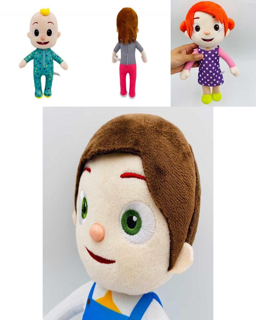 Adorable Cocomelon Plush Toy Jj Family Soft Stuffed Dolls For Educational Fun
