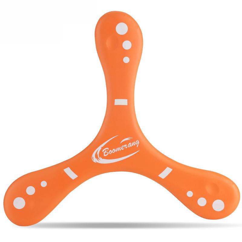 Toys Sports Soft Boomerang Toy Three-leaf Cross Outdoor Flying Disc Games Adult-kids Interactive for Decompression Children Gift