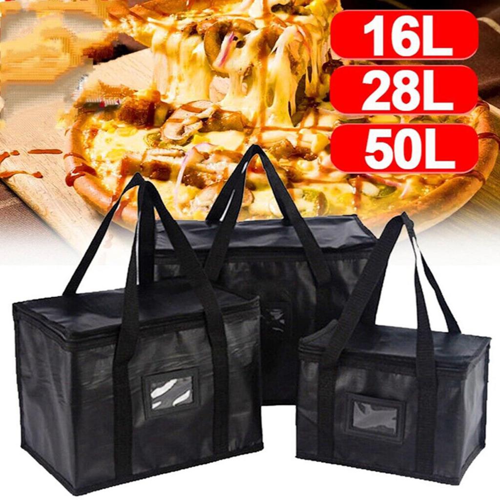 Insulated Thermal Cooler Bag Drink Storage Large Chilled Bags Cool Lunch Foods Lunch Box Zip Picnic Tin Foil Food Panier Repas