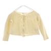 Wool Long Sleeve Knit Cardigan 90 Ivory Kid's Used