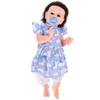 Кукла Rebirth Baby Doll, имитация новорожденного, размер 22 дюйма, реалистичная игрушка, полное тело, моющаяся кукла-девочка
