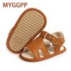 MYGGPP New Summer Hollow Out Men's Baby Shoes Small Sandals Baby Shoes Toddler Sandals