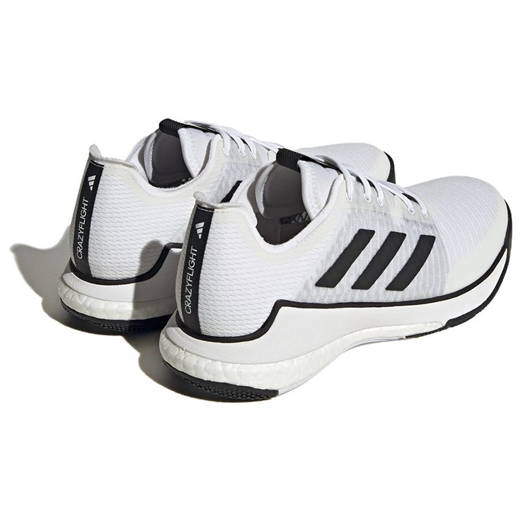 Adidas Crazyflight White Black Unisex Sneakers Cloud-White Core-Black HP3355