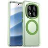For Xiaomi Redmi Note 14 Pro 5G/Poco X7 5G Magnetic Case PC+TPU+PET Anti-Drop Phone Cover