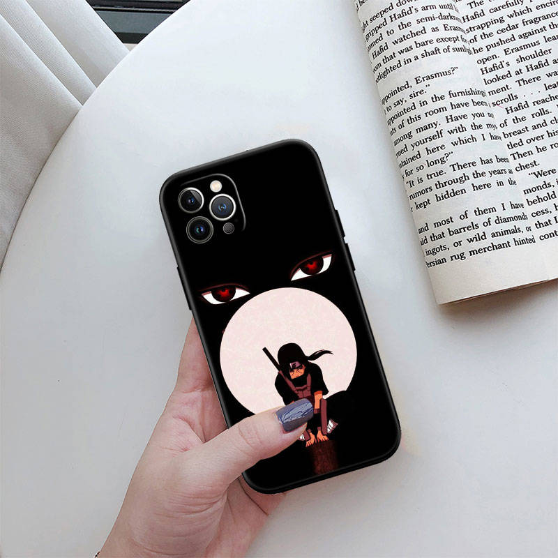 JO41 Naruto Itachi Sasuke Phone Case for Samsung A35 A25 A24 A15 A05S A05 M55 M35 M15 A06 A16 A02 A12 A13 A10 A20 A30 A22 A31 A32 A33 A41 A42 A50