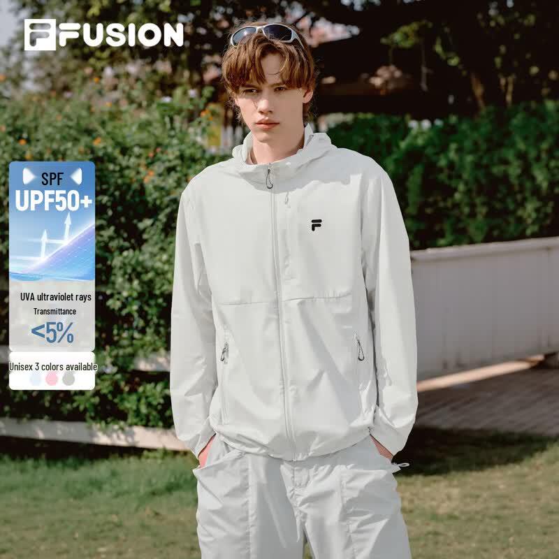 FILA UPF50+ Couple's Sun Protection Hooded Jacket