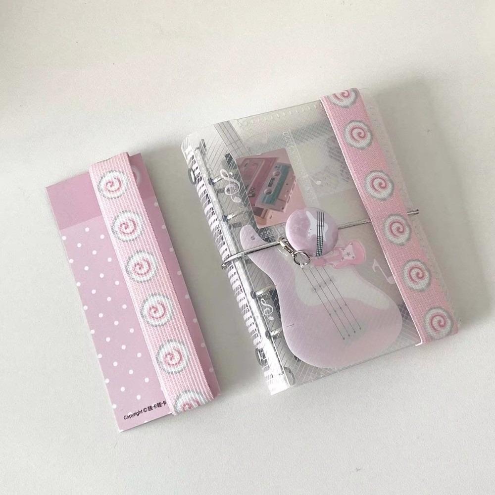 Adjustable Notebook Straps Loose-leaf Notebook Cute Star Band Binding Rope DIY Decoration Binder Strap Storage Accessory