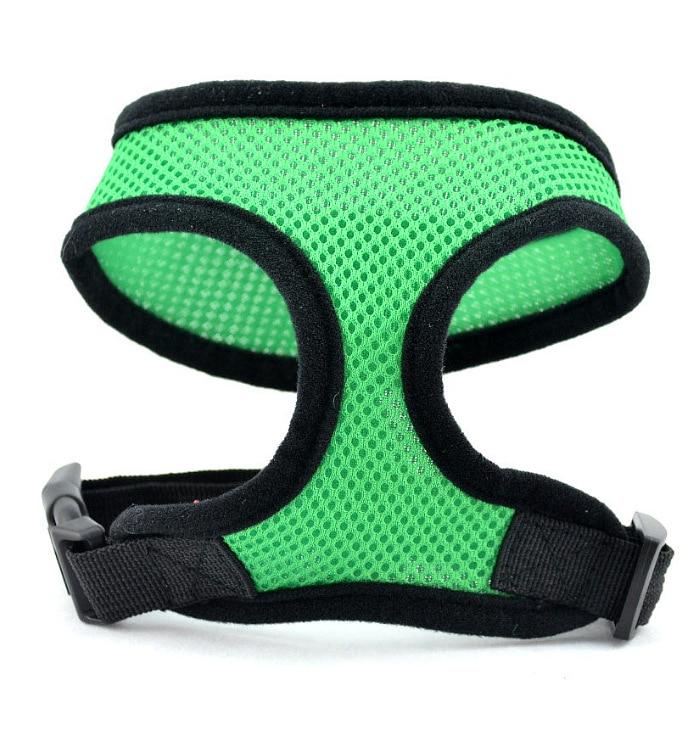 1PC Adjustable Soft Breathable Pet Control Harness Nylon Mesh Vest Dog Puppy Collar Training Strap