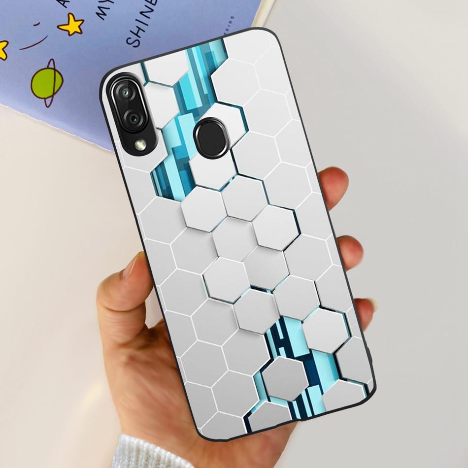 For ZTE Blade V10 Vita Cute Panda Cartoon Case For Zte Blade V10 2019 Blade V10vita Soft TPU Black Silicone Phone Cases
