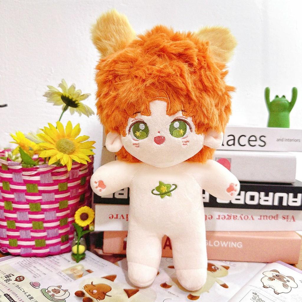 Очаровательная 20-сантиметровая хлопковая кукла, плюшевая игрушка из мягкой коротковорсовой ткани для детей
