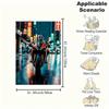 "Urban Night Rider: Neon Cityscape Motorcycle Art Print"Blanket Flannel Throw Blanket for Sofa, Bed, Travel, Camping, Office, Couch, Chair,