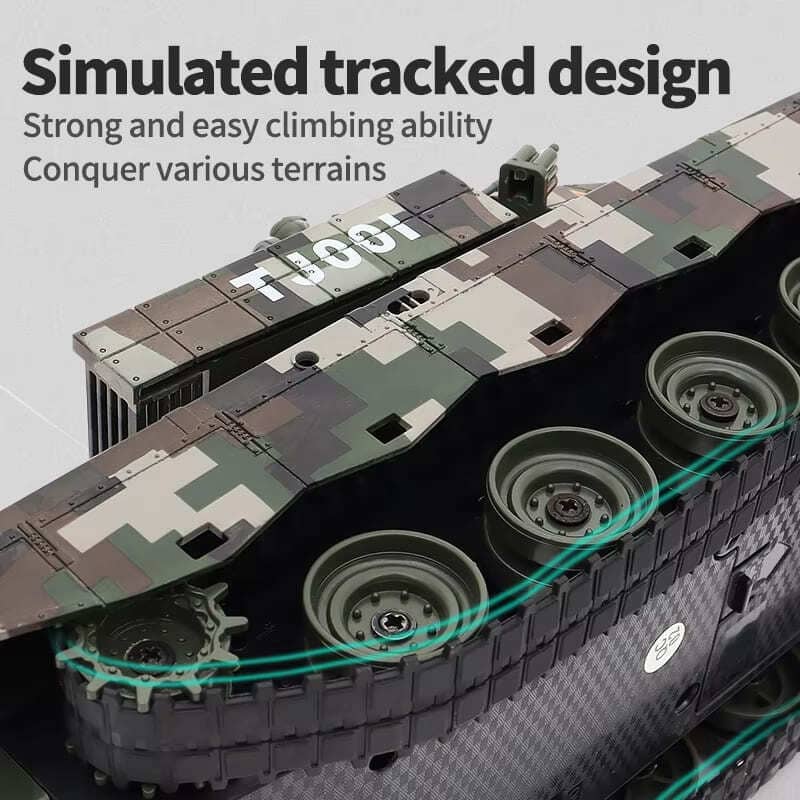 Новый 2.4G гусеничный симулятор RC танка с водяной бомбой, баллончиком для стрельбы, модель боевого бронированного автомобиля с дистанционным управлением, детская электрическая игрушка для мальчика, подарок