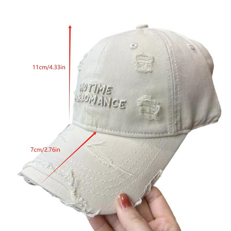 Hat Women'S Spring And Summer Baseball Cap Small Fresh Contrast Color Peaked Cap Couple Versatile Sports Hat