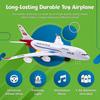 Airplane Toys For Kids, Bump And Go Action, Toddler Toy Plane With Led Flashing Lights And Sounds Fo