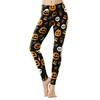 New Digital Printed Pants Women's Halloween Pumpkin Zombie Series Bodybuilding Pants Pulling Pants