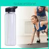 Не содержащая БФА, герметичная спортивная бутылка для воды с соломинкой и портативным дизайном для путешествий
