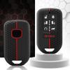 Чехол для автомобильного ключа, защитный чехол для пульта дистанционного управления для Honda Civic Accord CR-V Jazz City Fit Jade Odyssey Pilot Insight Crosstour