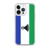 Coque iPhone - Lesotho - Drapeau - Souple - Multicolore - Compatible iPhone 14 Pro Max