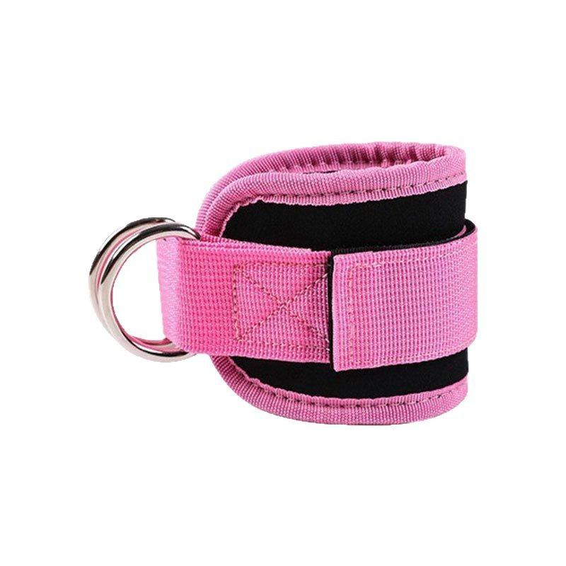 Foot Resistance Band Trainer Legs Glutes Ankle Exercise With Adjustable Latex Bands Straps