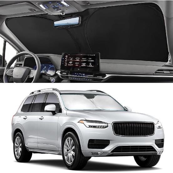 Car Windshield Visor Compatible with Ford Escape 2020-2024 Fusion 2013-2020 SE SEL ST Line Elite Titanium Alloy Limited Edition Platinum Mixed