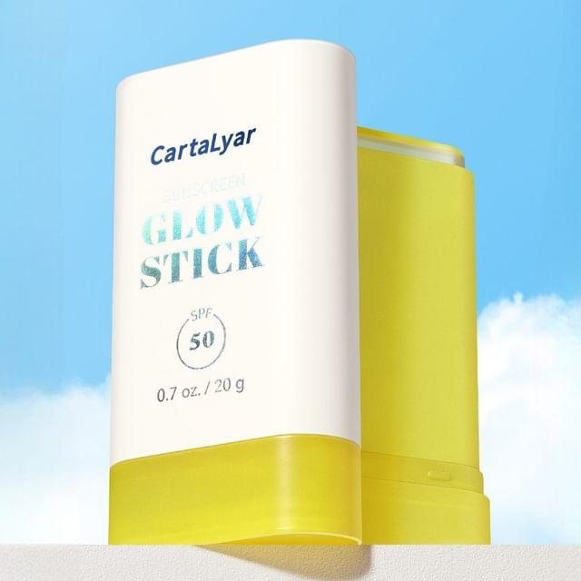 CartaLyar - Светящийся полупрозрачный стик-солнцезащитное средство SPF50 PA++++ - 2 типа