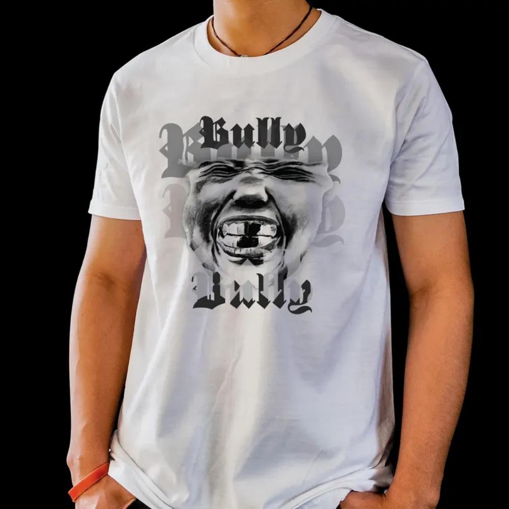 2026 Frog Drift BULLY Kanye West Meme T-Shirt Streetwear Casual Top Clothes Retro Hip Hop Rap Style Short Sleeve Shirt
