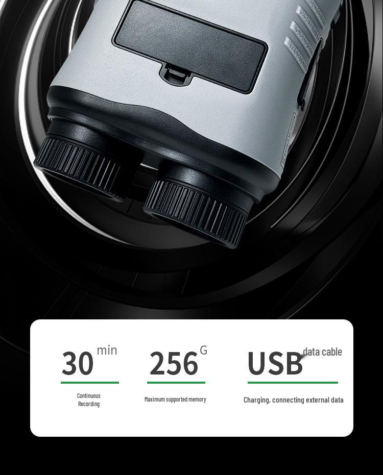 Тепловизионные бинокли ночного видения с двойным режимом и экраном для дневного и ночного использования