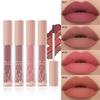 Набор из 2 матовых жидких помад для женщин, водостойкие и стойкие, нелипкий пигментированный блеск для губ, для повседневного макияжа и для вечеринок