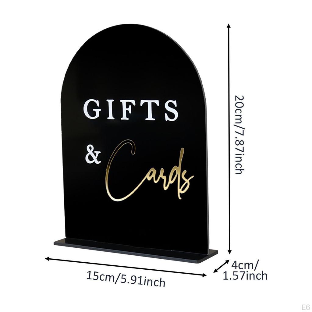 Акриловая табличка для свадебных мероприятий и украшения памятного стола на банкет