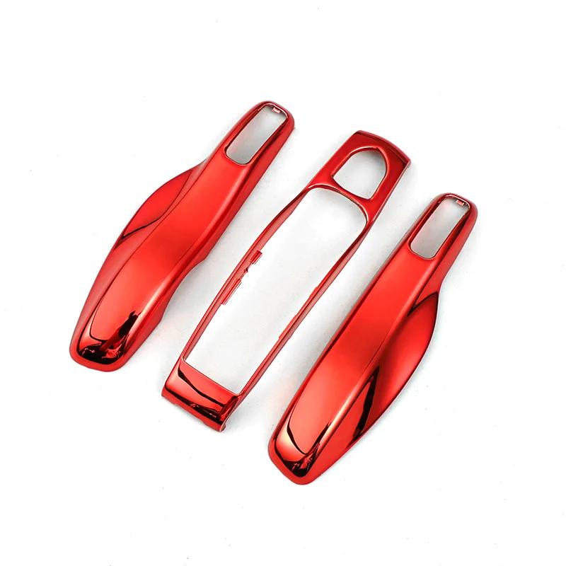 For Porsche Boxster 718 Cayman Cayenne Panamera Macan 911 Car Key Case Keyless Cover Key Shell Car Accessories Protective Case