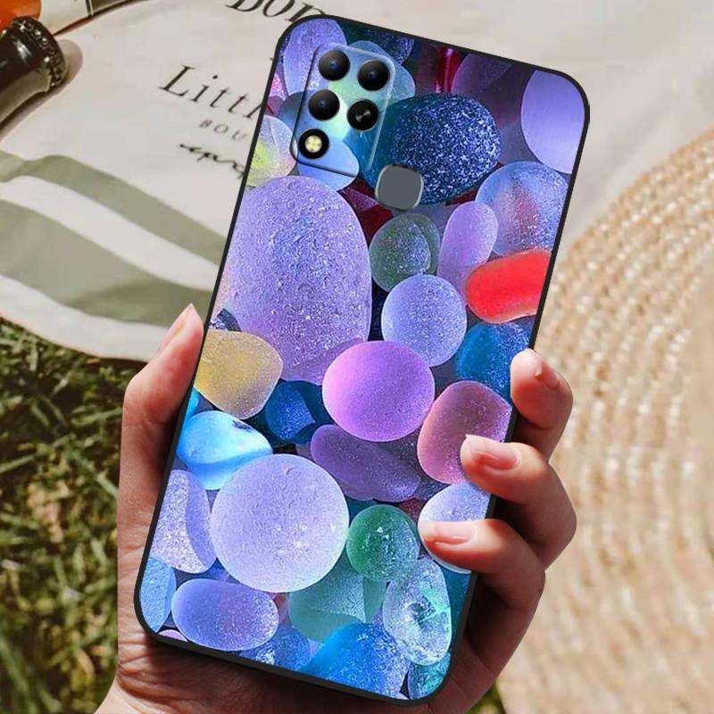 Чехол для телефона Infinix Hot 11 G37 Чехлы X689F Мягкий силиконовый чехол для Infinix Hot 11 G37 Модный чехол Hot11 G37 Чехлы Оболочка