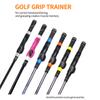 Корректор рукоятки клюшки для гольфа, чехол для вала рукоятки для начинающих, товары для тренировок в помещении и на открытом воздухе