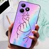 Чехол для Realme Note 50, ТПУ Силикон, Ударопрочный, Чехол-Кошка для Телефона Realme Note50 Funda RMX3834, Крутая Печать, Мягкий Чехол, Милый